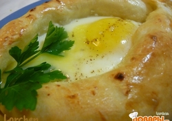 Рецепт: Аджарские хачапури