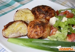 Рецепт: Кожаные пирожки