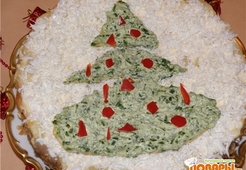 Торт закусочный "Подарок к рождеству"