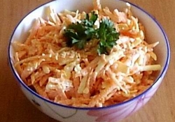 Рецепт: Салат "Огонек"