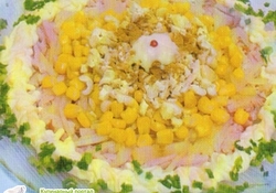 Рецепт: Салат "Калейдоскоп"