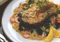 Рецепт: Семга, запеченная в фольге