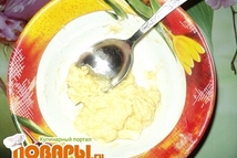 Шаг 7: сливочное масло хорошо смешиваем с …