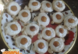 Рецепт: Печенье "Глазунья"