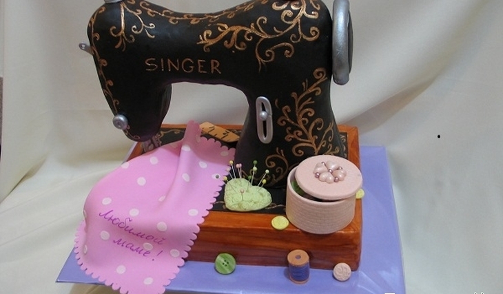 МК Швейная машинка от zenitka