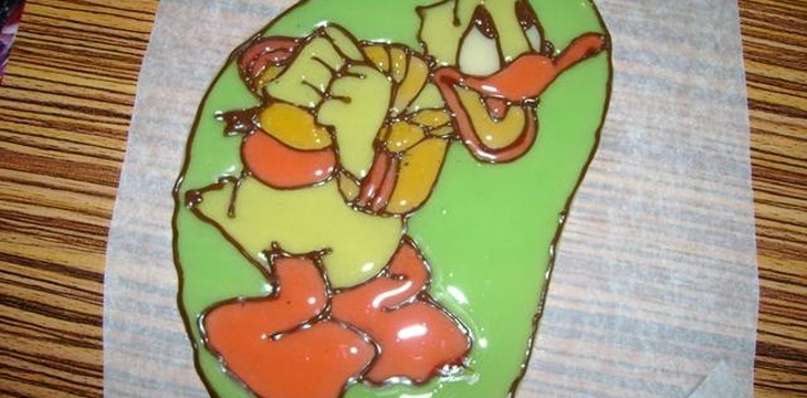 Шаг №7 Рисуем мармеладом (аппликации ) от Annula