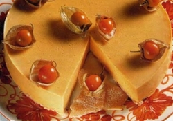 Рецепт: Десерт из тыквы и имбиря 