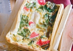 Рецепт: Пирог с крабами