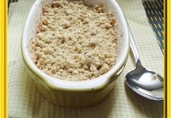 Яблочный крамбл