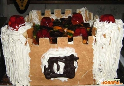 Рецепт: Торт "Снежное Эльдорадо"