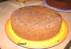 Генуэзский шоколадный бисквит