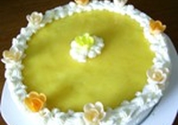 Рецепт: Торт "Лимонная нежность"