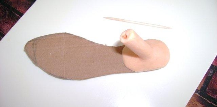 Шаг №3 Туфелька из мастики 2 от Annula