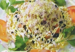 Рецепт: Салат "Сим - Сим"