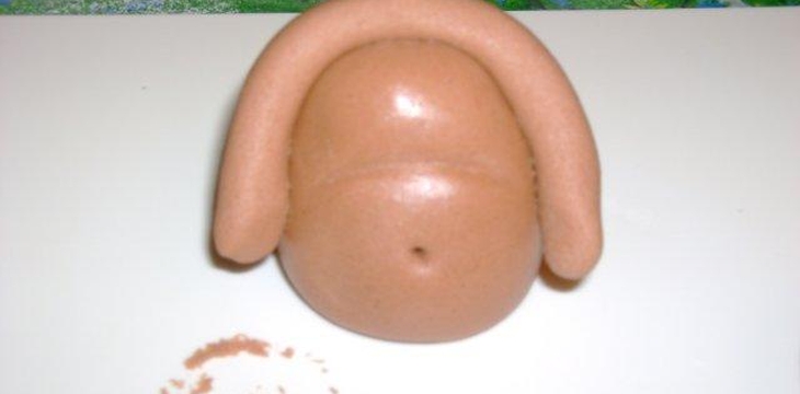 Шаг №5 МК Торт Мишка-малышка от  Annula