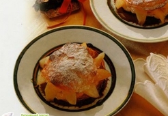 Слойки с грушами 