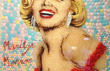 Они такие же вкусные, как и красивые! 5000 сладостей для создания портретов знаменитостей