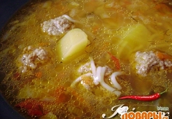 Фрикаделевый суп