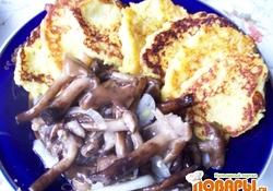 Рецепт: Картофельные блинчики с кунжутом