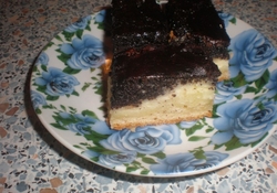 Рецепт: Пирог с маком и творогом