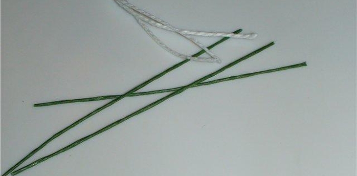 Шаг №1 МК Маленькие цветочки для букетиков от kopusha