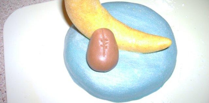 Шаг №2 МК Торт с сонным мишкой от Annula