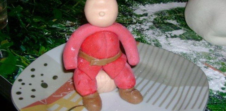 Шаг №6 МК Санта Клаус от Annula