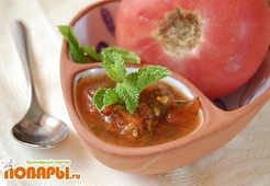 Томатно-мятный соус