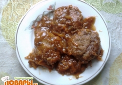 Рецепт: Тефтели в томатном соусе