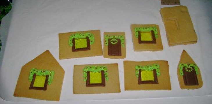 Шаг №19 Пряничный домик от Annula