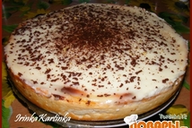 Шаг 5: Вынуть кейк,достать из формы,можно оставить …