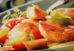 Индейка в кокосовом соусе