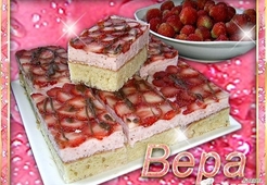 Клубничные пирожные