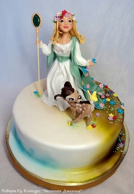 Фото «Торт "Весна идет"»