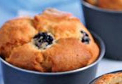 Маффины с ежевикой