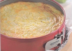 Рецепт: Суфле из лука-порея  