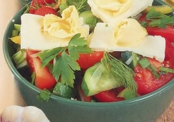 Рецепт: Салат овощной по-молдавски