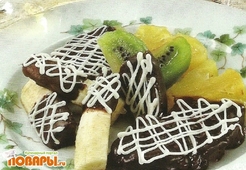 Фрукты в шоколаде