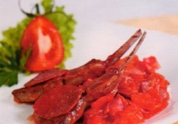 Рецепт: Котлеты из барашка по-наваррски