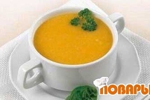 Шаг 10: Разлейте суп-пюре по тарелкам, посыпьте …