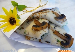 Рецепт: Блины с припеком