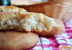 Рецепт: Чиабатта в хлебопечке (Moulinex Homebread)