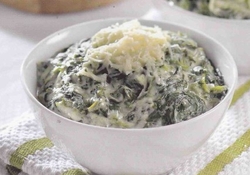 Рецепт: «Каша» из шпината 