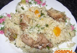 Утка с рисом