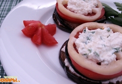 Баклажанные пирамидки