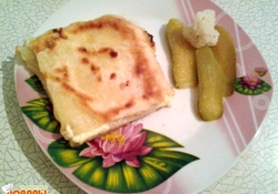 Рецепт: Плачинда с творогом