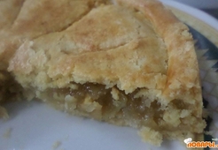 Яблочный закрытый пирог