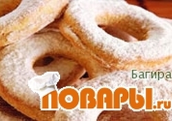 Рецепт: Хрупкое снежное печенье