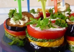 Рецепт: "Простая овощная закуска"