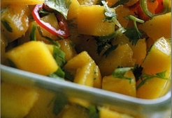 Салат-соус из манго